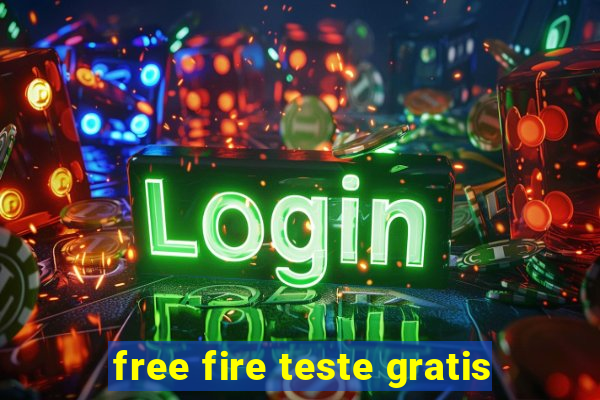 free fire teste gratis